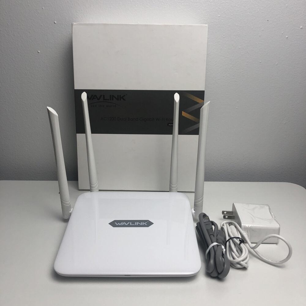 New WAVLINK Ariel G2 Dual Band Gigabit Wi-Fi Router (AC1200)